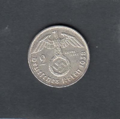 Beschrijving: 2 Mark  HINDENBURG